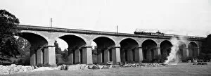 Brunel Jigsaw Puzzle Collection: Wharncliffe Viaduct, c1920s