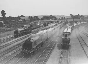 King Charles Poster Print Collection: A busy scene at Seaton Junction