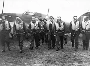 World War Two Pillow Collection: Polish pilots of 303 Squadron, 1940