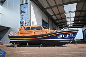 RNLI Fine Art Print Collection: Whitby lifeboat at the ALC