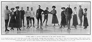 Skating Collection: 1908 Olympic Ice Skaters