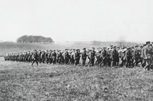 War Time Collection: 5th Battalion Connaught Rangers, Basingstoke, WW1