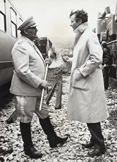 Luftwaffe Premium Framed Print Collection: Actor Hein Riess (Left) Playing Reichmarschall Hermann G?