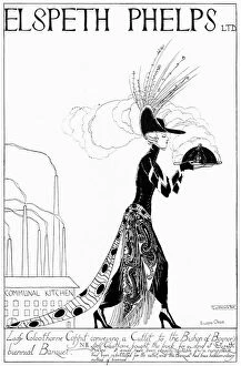 Elspeth Phelps - 1920s Fashion Advertisements Photographic Print Collection: Advertisement for Elspeth Phelps, 1920s fashion