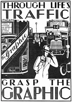 Magazines Collection: Advertisement for The Graphic