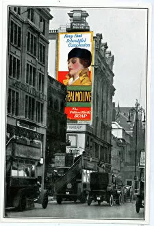 Kent Street Poster Print Collection: Advertisement in High Street, Bromley, Kent