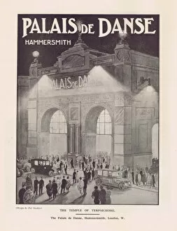 Temple Collection: Advert for Palais de Danse, Hammersmith, London, 1921