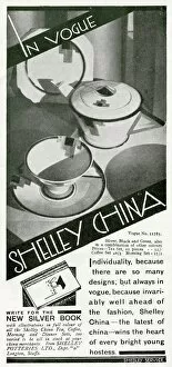 Handle Collection: Advert for Shelley Vogue China 1931