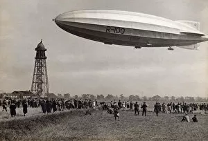 Related Images Premium Framed Print Collection: Airship Guarantee Co. R-100