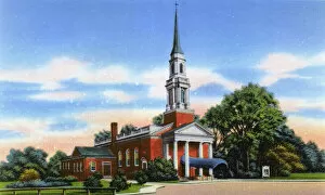 New Images from the Grenville Collins Collection Mouse Mat Collection: Arlington, Virginia, USA - Fort Myer Chapel