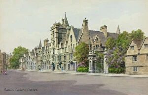 Watercolor paintings Collection: Balliol College, Oxford, Oxfordshire