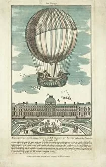 14 Jun 2012 Mouse Mat Collection: Balloon ascent from the Tuileries Gardens, Paris