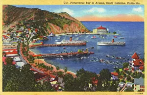 Holidays Collection: Bay of Avalon, Santa Catalina Island, California, USA
