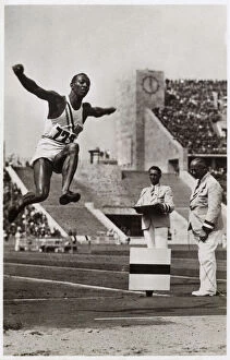 Jumping Collection: Berlin Olympic Games - Jesse Owens in the Long Jump