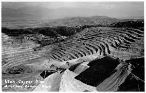 Related Images Photographic Print Collection: Bingham Canyon Copper Mine or Kennecott Mine
