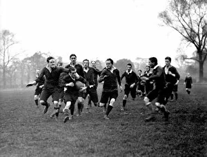 Running Collection: Blackheath versus London Scottish Rugby match