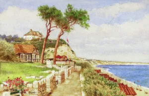 The J Salmon Archive Collection Premium Framed Print Collection: Bournemouth, Dorset - The Terraces, Branksome Dene