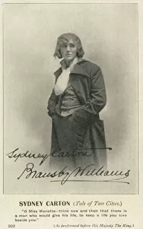 New items from The Michael Diamond Collection Fine Art Print Collection: Bransby Williams as Sydney Carton, A Tale of Two Cities