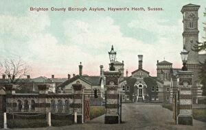 Hospitals Photographic Print Collection: Brighton County Borough Asylum, Haywards Heath, Sussex