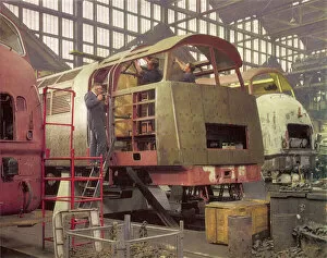 Zinram Collection: Building Diesel Locomotives in Swindon