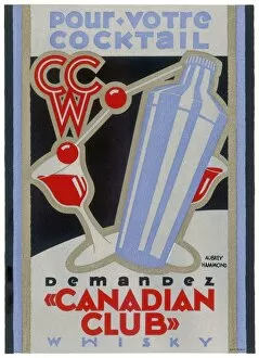 Related Images Photographic Print Collection: Canadian Club Advert