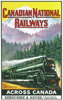Related Images Poster Print Collection: Canadian National Railways Poster