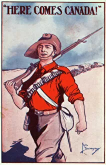 Plains Collection: Canadian World War One Patriotic Postcard