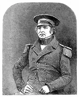 Franklin Collection: Captain Francis Crozier of HMS Terror, 1845