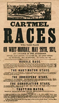 Races Collection: CARTMEL RACES POSTER