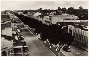 Standard Collection: Cecil Avenue, Ndola, Northern Rhodesia, South Central Africa