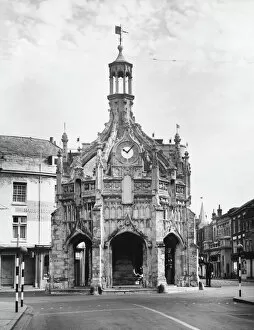 Chichester Metal Print Collection: Chichester Cross / 1930S