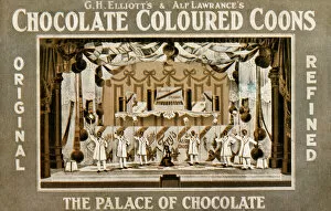 New items from The Michael Diamond Collection Framed Print Collection: Chocolate Coloured Coons, The Palace of Chocolate