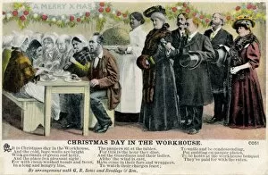 Victorian fashion trends Jigsaw Puzzle Collection: Christmas Day in the Workhouse