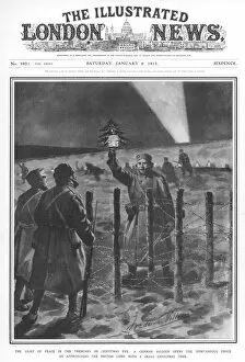 Historical events Framed Print Collection: Christmas Truce / 1914 / Ww1