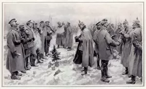 Photographed Collection: Christmas Truce 1914 / Ww1