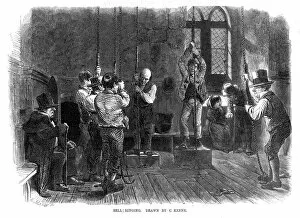 Religious Images Metal Print Collection: Church Bell Ringers