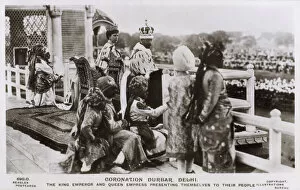 Delhi Collection: The Coronation Durbar, Delhi - George V - 1911