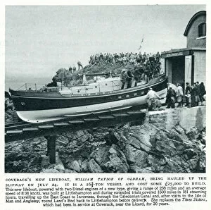 1954 Collection: Coveracks new lifeboat, 1954