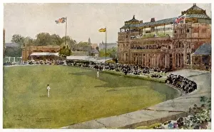 The Pavilion at Lords Cricket Ground Print