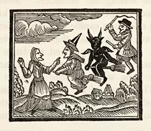 Halloween Fine Art Print Collection: Demon and Witches