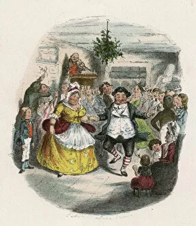 Carols Pillow Collection: Dickensian Party