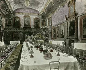 Bexley Framed Print Collection: Dining Room, Windsor Castle, Windsor, Berkshire
