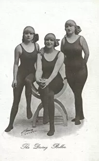 Tricks Collection: The Diving Belles music hall divers and aquatic acrobats