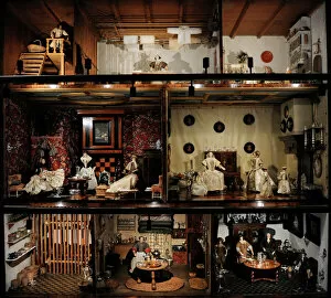 Modern art pieces Collection: Dolls House of Petronella Dunois, c. 1676