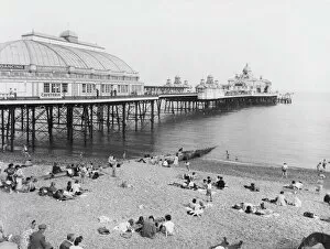 Sun Bathing Collection: Eastbourne Pier 1950S