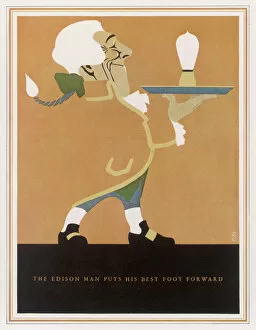Tray Collection: Edison Lightbulb Advert