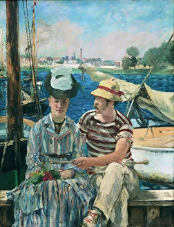 Manet Collection: Edouard Manet (1832-1883). Argenteuil. 1874