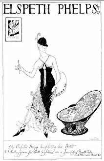 Elspeth Phelps - 1920s Fashion Advertisements Jigsaw Puzzle Collection: Elspeth Phelps advertisement, 1920