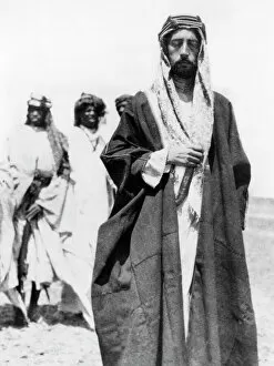 Related Images Collection: Emir Faisal at Wejh (now in Saudi Arabia)
