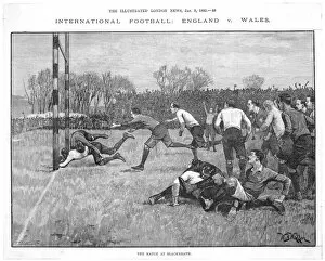 1892 Collection: England V Wales Rugby